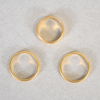 Ringar, 3st, 23k guld.