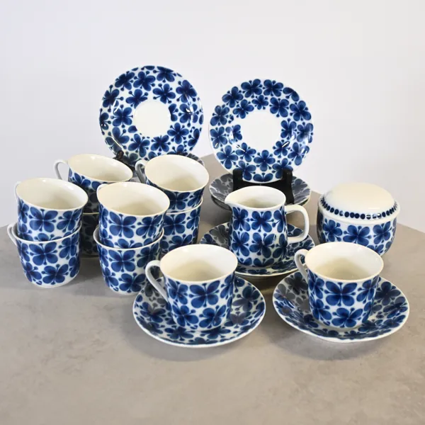 Marianne Westman, kaffeservisdelar, 25 delar, porslin, "Mon Amie", Rörstrand.