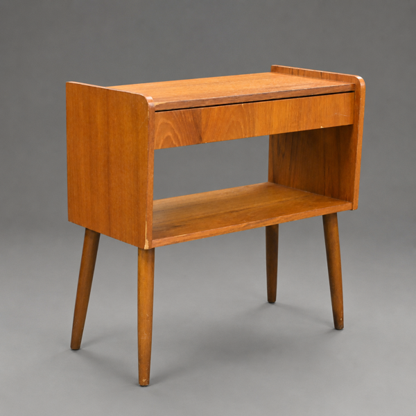 Sängbord, teak, 1960-tal.