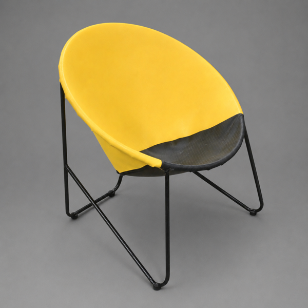 Fåtölj, galon, 1950/60-tal.