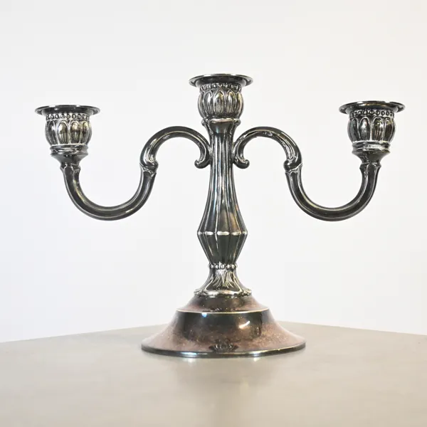 Kandelaber, silver, 1900-tal.
