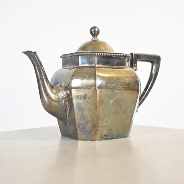 Tekanna, silver, Möllenborg, 1917
