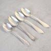 Skedar, 4st, silver, 18/1900-tal. 