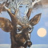 Hans Arnold (1925-2010) "Rådjuret", färglitografi, signerad.