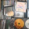 Lådor med CD-skivor, 2st.