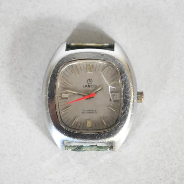 Armbandsur, Lanco, automatisk, 1970-tal.