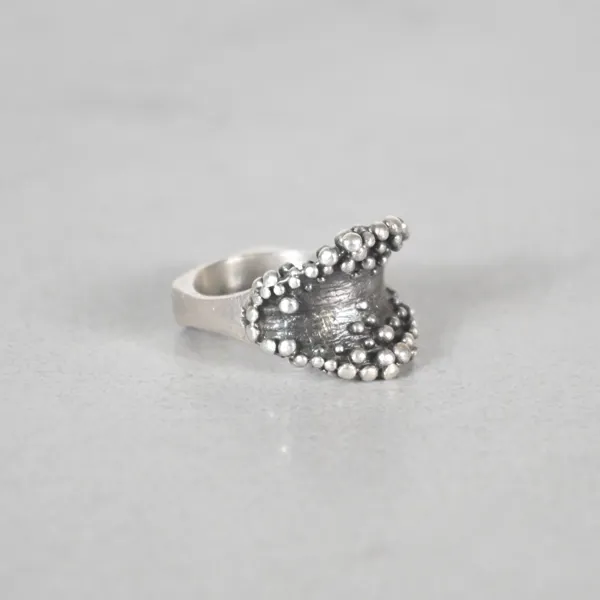 Ring, sterlingsilver, Gustaf Dahlgren & Co, Malmö.