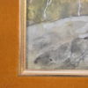 Robert Högfeldt (1894-1986) "Norrländskt landskap", akvarell, signerad.