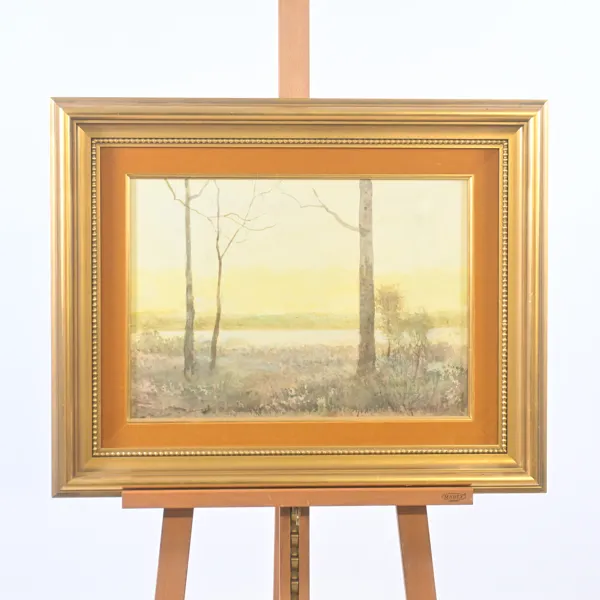 Robert Högfeldt (1894-1986) "Tidig vår", akvarell, signerad.
