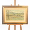 Larz Wilhelm Friberg (1918–2002) "Tofsvipor om våren", olja på duk, signerad.