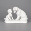 Figurin, "Kan du inte tala?", parian, Gustavsberg, 1900-talets första hälft.