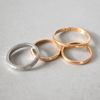 Ringar, 4st, 18k guld.