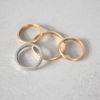 Ringar, 4st, 18k guld.