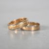 Ringar, 2st, 18k guld.