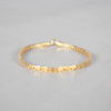 Armband, X-länk, 18k guld.
