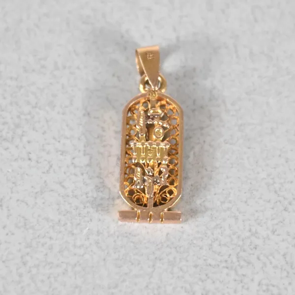 Hänge, 14k guld, Egypten.