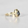 Ring, 14k guld med stenar.