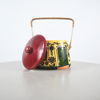 Burk, porslin, Deco, Hälsningbord, 1900-talets mitt.