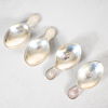 Medicinskedar, 4st, sterlingsilver.