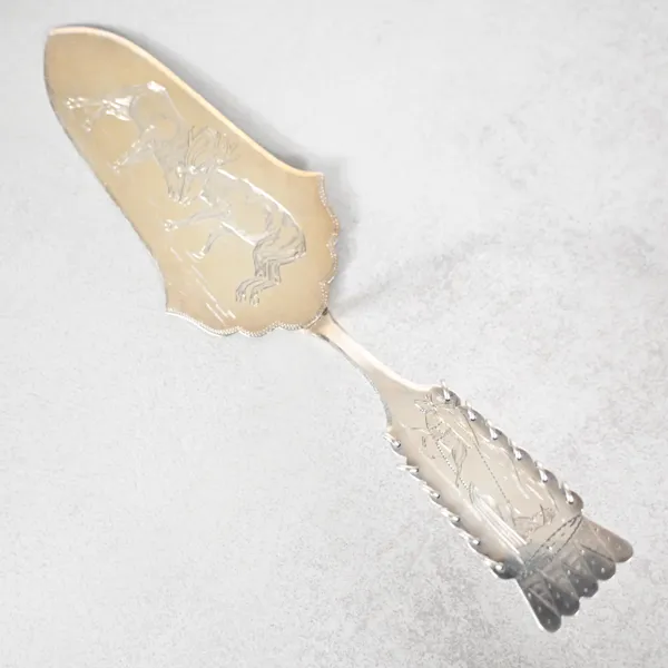 Tårtspade, silver, samearbete, 1948.