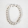Armband, pansarlänk, silver.