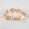 Armband, korridorlänk, 18k guld.