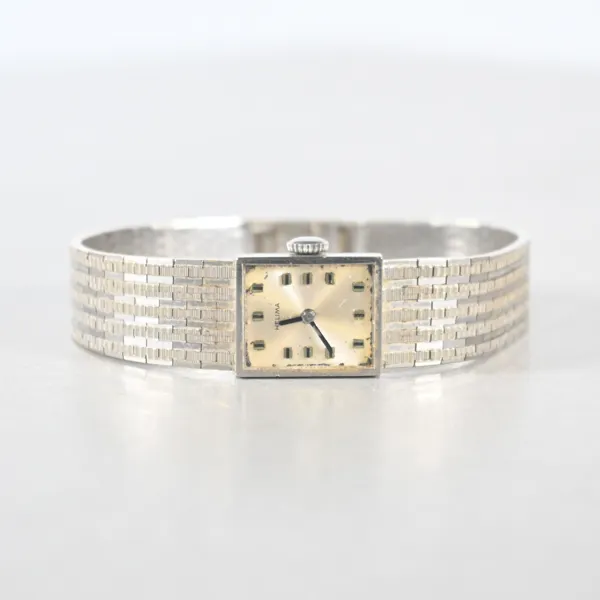 Armbandsur, Helima, 18k vitguld.
