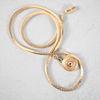 Halsband med hänge, 18k guld.