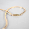 Halsband med hänge, 18k guld.