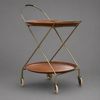 Serveringsvagn, teak, 1960-tal.
