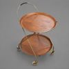 Serveringsvagn, teak, 1960-tal.