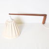 Vägglampa, teak, 1900-talets mitt.