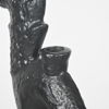 Skulptur / ljusstake, katt, gjutjärn, Alunda Gjuteri AB, 1900-tal.