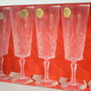 Parti glasservisdelar, kristall, Frankrike.