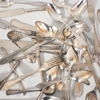 Parti bestick, nysilver, ca 2,2kg.