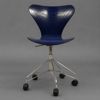 Arne Jacobsen, skrivbordsstol, "Sjuan", Fritz Hansen, Danmark. 