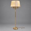 Golvlampa, mässing, 1940/50-tal.