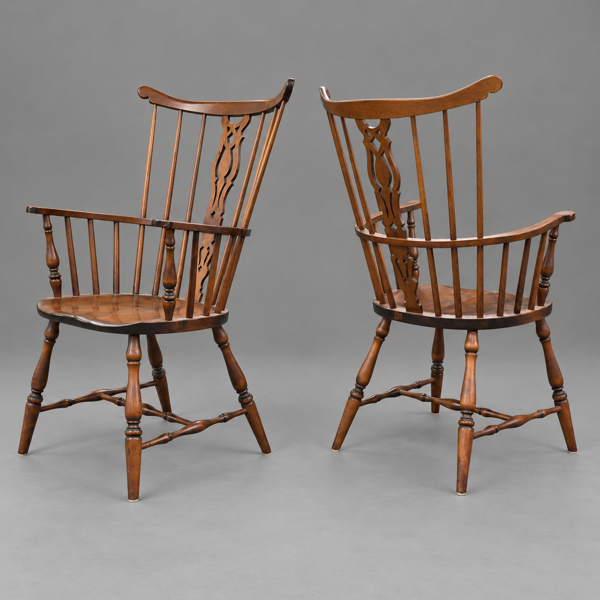 Stolar, ett par, windorsmodell, 1900-tal.