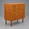 Byrå, teak, 1960-tal.