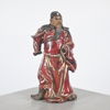 Figurin föreställande Guan Yu, keramik, 1900-tal.