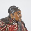 Figurin föreställande Guan Yu, keramik, 1900-tal.