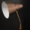 Bordslampa, metall, Gemi, 1960-tal.