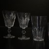 Fritz Kallenberg, glasservis, 49 delar, "Pyramid", Boda.
