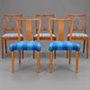 Stolar, 2+3st, björk, 1930/40-tal.