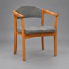 Karmstol, teak, 1960-tal.