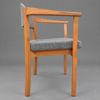 Karmstol, teak, 1960-tal.