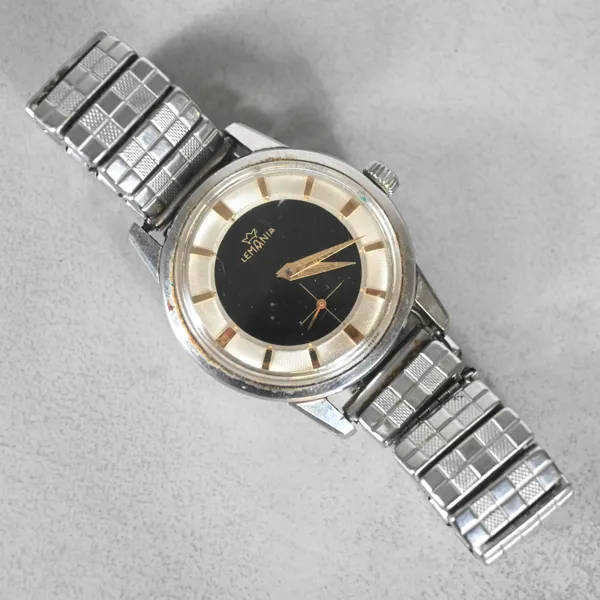 Armbandsur, Lemania, 35 mm, 1900-talets mitt.