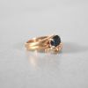 Ring, 18k guld med stenar.
