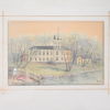 Tavlor, 5st, blandteknik, Stockholmsmotiv, 1900-tal.