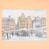 Tavlor, 5st, blandteknik, Stockholmsmotiv, 1900-tal.